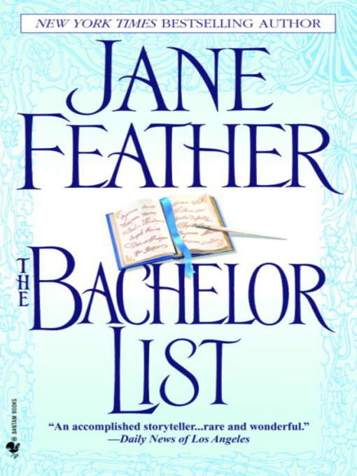 Title details for The Bachelor List by Jane Feather - Available